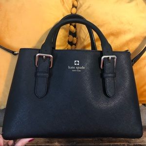 Kate Spade Small Black Satchel Handbag